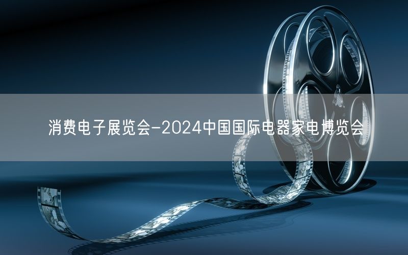 消费电子展览会-2024中国国际电器家电博览会