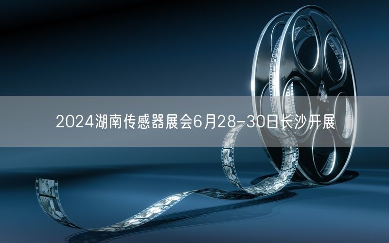 2024湖南传感器展会6月28-30日长沙开展